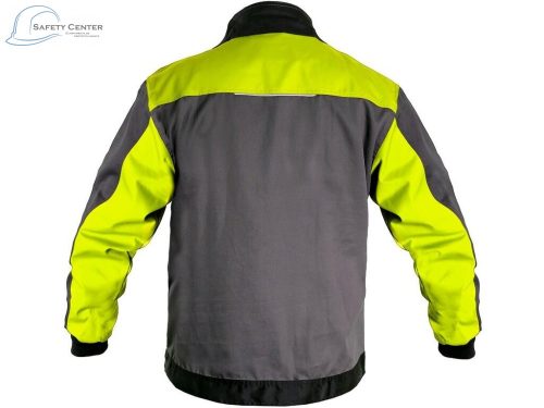 Jachetă de lucru Canis Phoenix Perseus, gri-galbenă