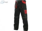 Pantaloni de lucru pentru iarna Canis CXS Orion Teodor roșu-negru