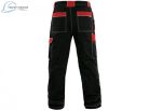Pantaloni de lucru pentru iarna Canis CXS Orion Teodor roșu-negru