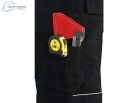 Pantaloni de lucru pentru iarna Canis CXS Orion Teodor roșu-negru
