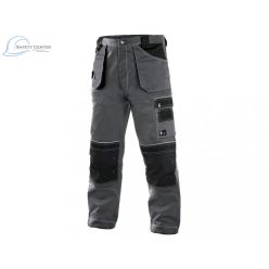   Pantaloni de talie pentru iarnă CXS Orion Teodor, gri-negru 