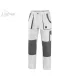 Pantaloni de lucru de talie Canis Luxy Josef, alb Mărimea 60