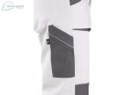 Pantaloni de lucru de talie Canis Luxy Josef, alb