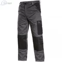   Pantaloni de lucru de talie Canis Phoenix Cefeus gri-negru Mărimea 46