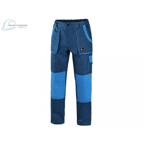 Pantaloni de lucru de talie Canis Luxy Josef albastru