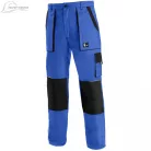 Pantaloni de lucru de talie Canis Luxy Josef albastru-negru Mărimea 50