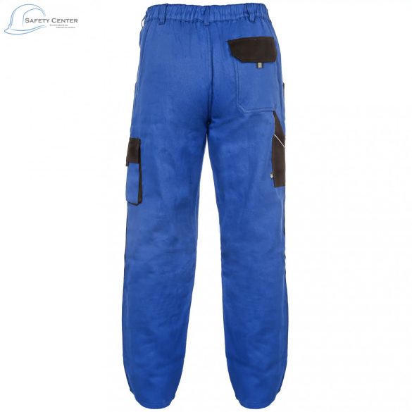 Pantaloni de lucru de talie Canis Luxy Josef albastru-negru