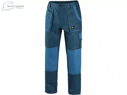Pantaloni de lucru de talie Canis Luxy Josef petrol Mărimea 50