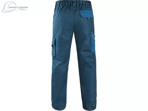 Pantaloni de lucru de talie Canis Luxy Josef petrol Mărimea 50