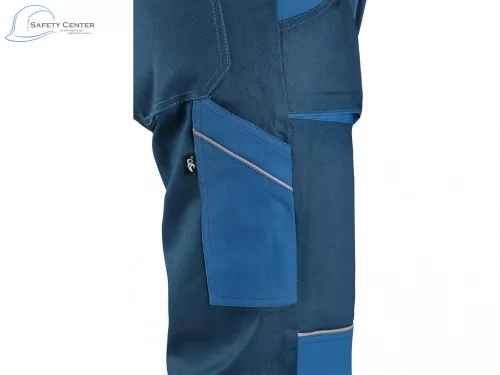 Pantaloni de lucru de talie Canis Luxy Josef petrol Mărimea 50