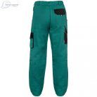 Pantaloni de lucru de talie Canis Luxy Josef verde-negru