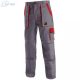 Pantaloni de lucru de talie Canis Luxy Josef gri-rosu