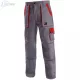 Pantaloni de lucru de talie Canis Luxy Josef gri-rosu Mărimea 54