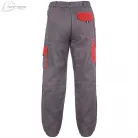 Pantaloni de lucru de talie Canis Luxy Josef gri-rosu Mărimea 52