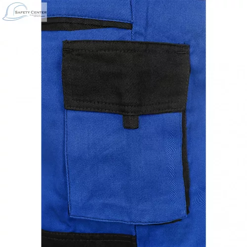 Pantaloni de lucru de talie Canis Luxy Josef gri-rosu Mărimea 52