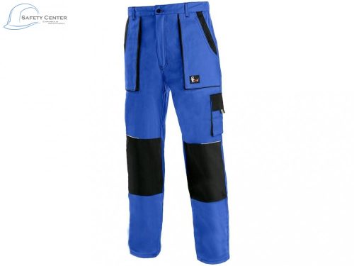 Pantaloni de talie pentru iarnă CXS Luxy Jakub, albastru-negru