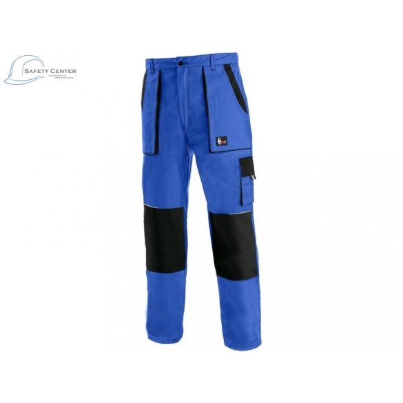 Pantaloni de talie pentru iarnă CXS Luxy Jakub, albastru-negru