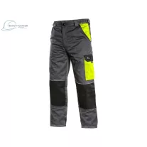   Pantaloni de lucru de talie Canis Phoenix Cefeus, gri-galben Mărimea 46