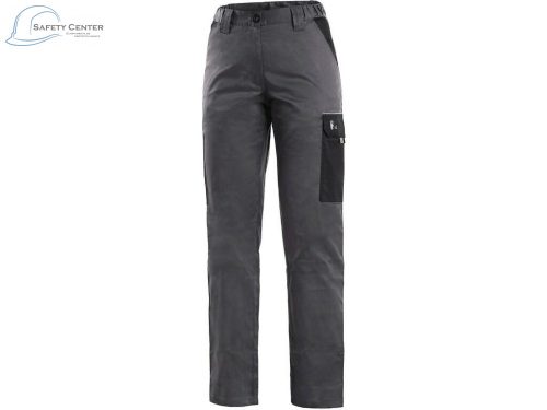 Pantaloni de lucru de talie CXS Phoenix Moneta, gri-negru