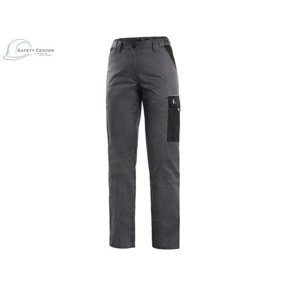 Pantaloni de lucru de talie CXS Phoenix Moneta, gri-negru