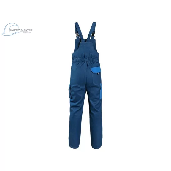 Pantaloni de lucru cu pieptar Canis Luxy Robin Turquaz Mărimea 64