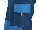 Pantaloni de lucru cu pieptar Canis Luxy Robin Turquaz