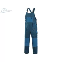 Pantaloni de lucru cu pieptar Canis Luxy Robin petrol