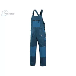 Pantaloni de lucru cu pieptar Canis Luxy Robin petrol