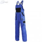 Pantaloni de lucru cu pieptar pentru femei Canis Luxy Sabina  albastru-negru Mărimea 50