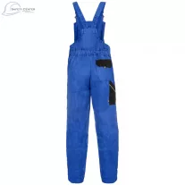   Pantaloni de lucru cu pieptar pentru femei Canis Luxy Sabina  albastru-negru