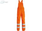 Pantaloni de lucru cu pieptar Reflectorizant Canis CXS Norwich portocaliu