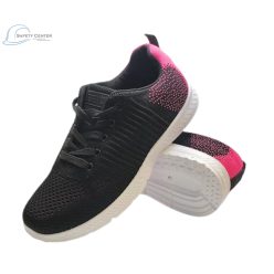   Pantofi pentru femei Grensho Bsvelma roz cu negru  - Lichidare de Stoc