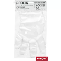 Manusi de unica folosinta Reis transparent din polietilena