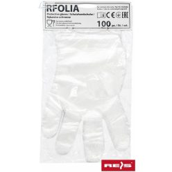 Manusi de unica folosinta Reis transparent din polietilena
