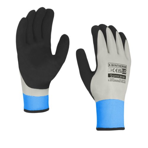 Mănuși termoizolate X-WINTHERM cu strat dublu de latex