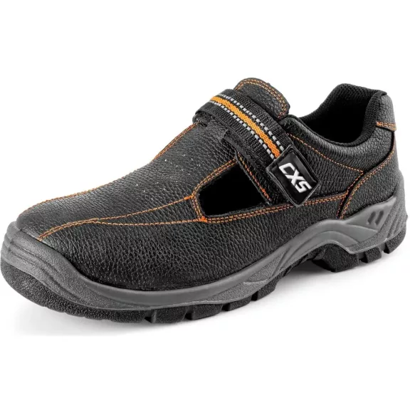 CXS Stone Nefrit S1,Sandale de protectie cu bombeu metalic,din piele de bivol Mărimea 35 CXS Stone Nefrit S1,Sandale de protectie cu bombeu metalic,din piele de bivol Mărimea 35