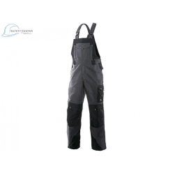 Pantaloni cu pieptar pentru iarnă CXS Sirius Tristan, gri