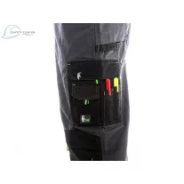 Pantaloni cu pieptar pentru iarnă CXS Sirius Tristan, gri