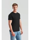 Fruit Of The Loom Iconic 150 Black Tricou subțire și respirabil pentru vară, 