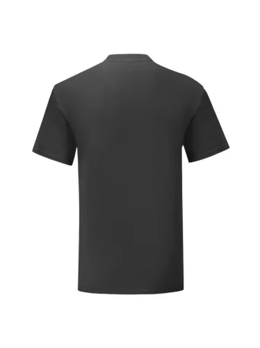 Fruit Of The Loom lélegző nyári póló, fekete szín, S méret