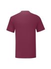 Fruit Of The Loom Iconic 150 Burgundy Tricou subțire și respirabil pentru vară, 