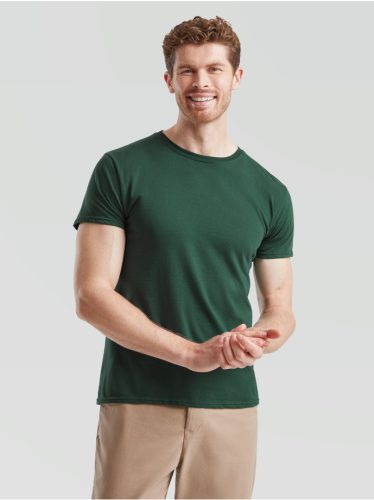 Fruit Of The Loom Iconic 150 Forest GreenTricou subțire și respirabil pentru vară, 