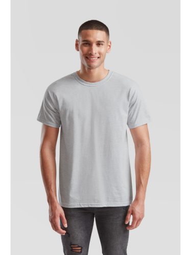 Fruit Of The Loom Iconic 150 Heather Grey Tricou subțire și respirabil pentru vară, 