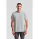 Fruit Of The Loom Iconic 150 Heather Grey Tricou subțire și respirabil pentru vară, 