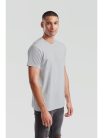 Fruit Of The Loom Iconic 150 Heather Grey Tricou subțire și respirabil pentru vară, 