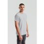 Fruit Of The Loom Iconic 150 Heather Grey Tricou subțire și respirabil pentru vară, 