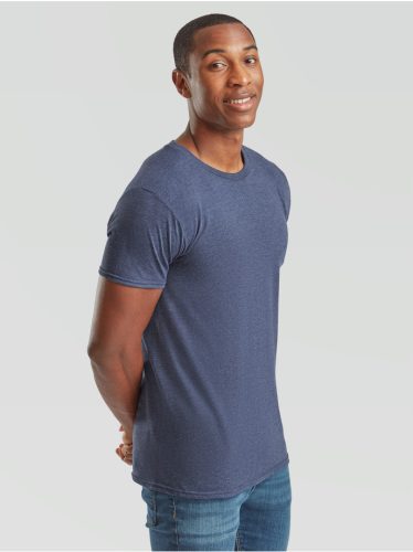 Fruit Of The Loom Iconic 150 Heather Navy Tricou subțire și respirabil pentru vară, 