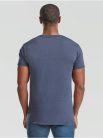 Fruit Of The Loom Iconic 150 Heather Navy Tricou subțire și respirabil pentru vară, 