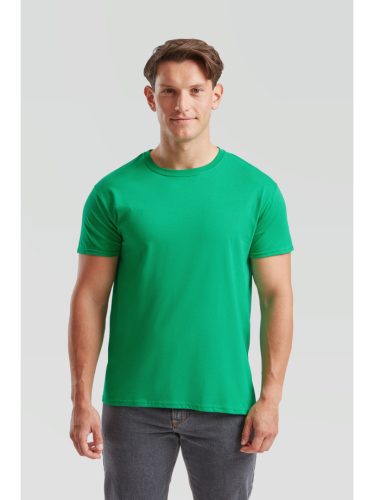 Fruit Of The Loom Iconic 150 Kelly Green Tricou subțire și respirabil pentru vară, 