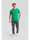 Fruit Of The Loom Iconic 150 Kelly Green Tricou subțire și respirabil pentru vară, 